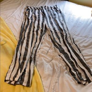 striped pants